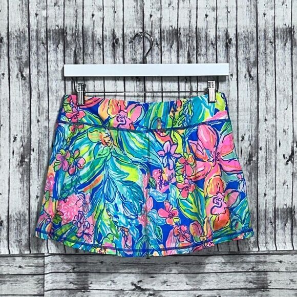 Lilly Pulitzer UPF 50+ Luxletic Aila Skort Surf Gypsea Swim - Picture 9 of 10
